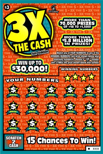 3X THE CASH 5TH ED. image