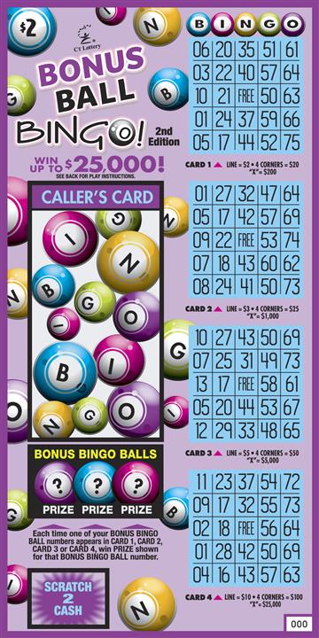 BONUS BALL BINGO 2ND ED. image