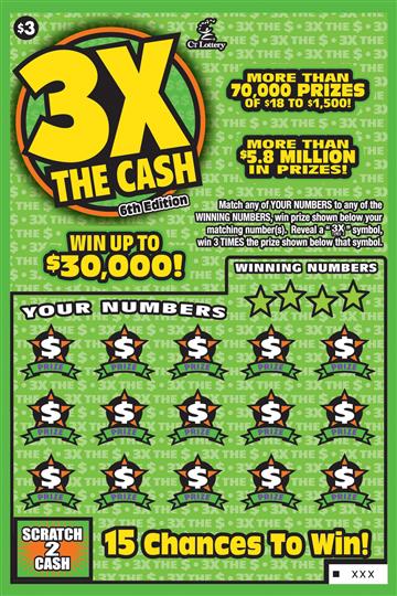 3X THE CASH 6TH ED. image