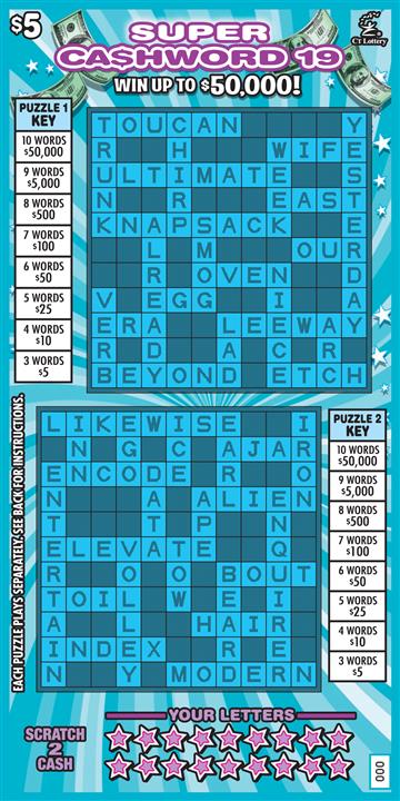 SUPER CASHWORD 19 image