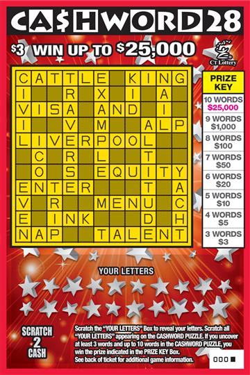 CASHWORD 28 image