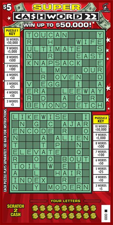 Super Cashword 22 image