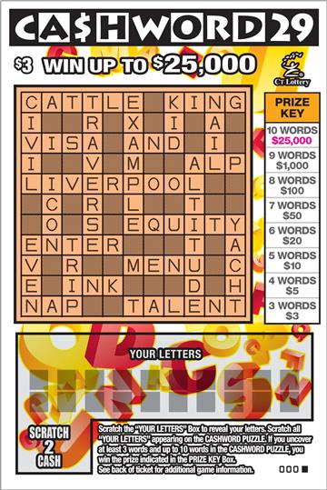 CASHWORD 29 image