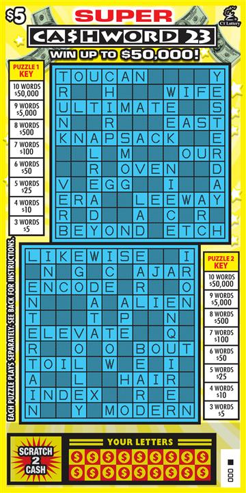 Super Cashword 23 image