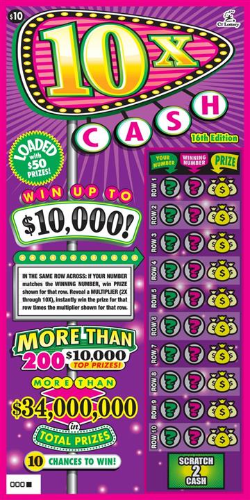 10X Cash 16th Edition image