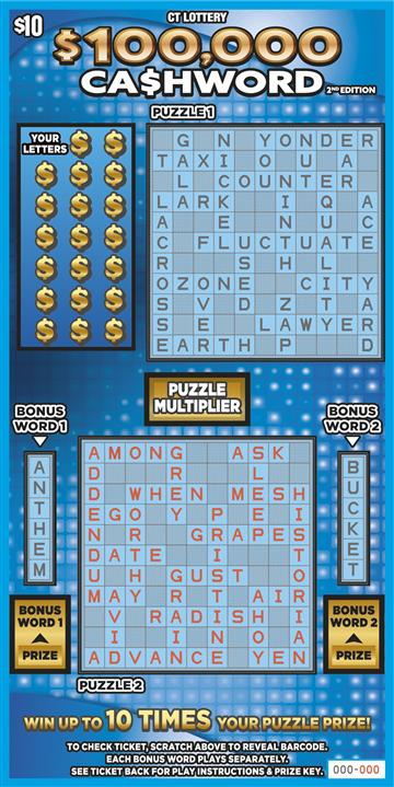 $100,000 CA$HWORD 2nd Edition image