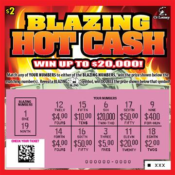 BLAZING HOT CASH rollover image