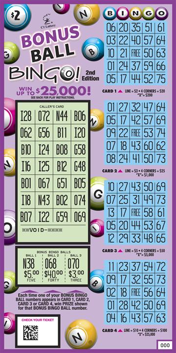 BONUS BALL BINGO 2ND ED. rollover image