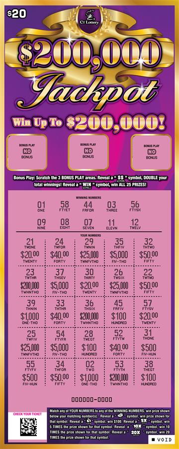 $200,000 JACKPOT rollover image