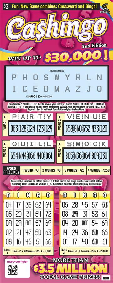 CASHINGO 2ND EDITION rollover image