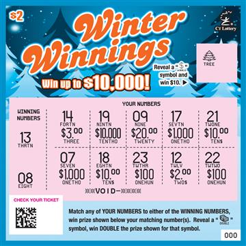 WINTER WINNINGS rollover image