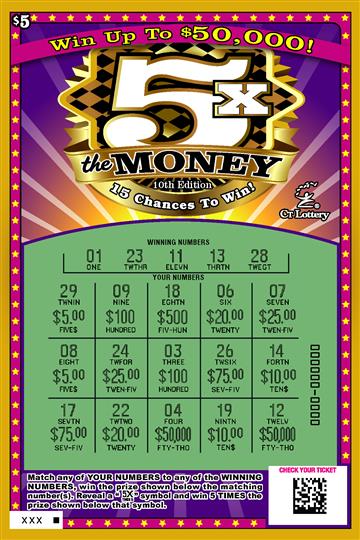 5X THE MONEY 10TH EDITION rollover image