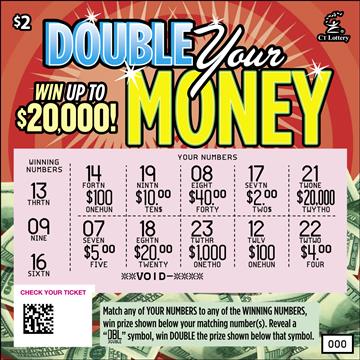DOUBLE YOUR MONEY rollover image