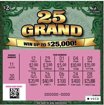 25 GRAND rollover image