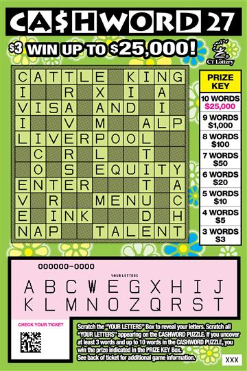 CASHWORD 27 rollover image