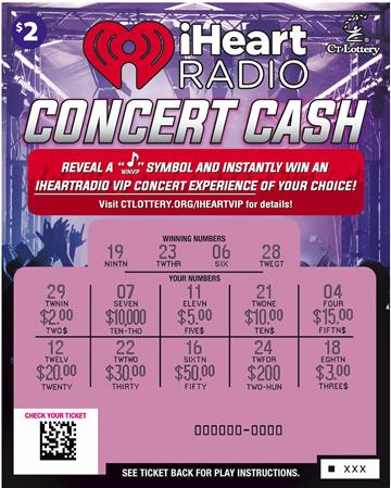 iHEART RADIO CONCERT CASH rollover image