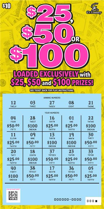 $25, $50 OR $100 rollover image