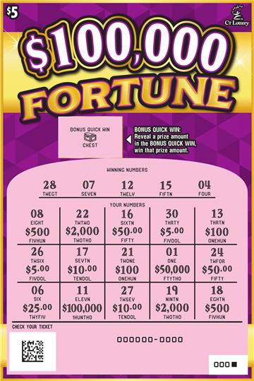 $100,000 Fortune rollover image