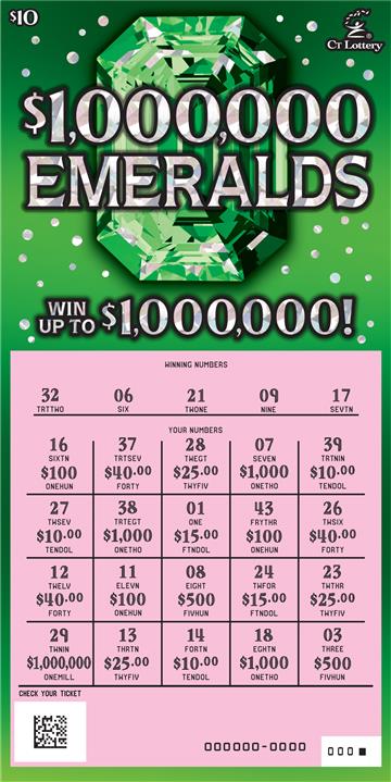 $1,000,000 Emeralds rollover image