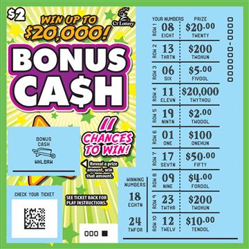 Bonus Cash rollover image