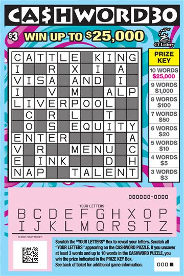 Cashword 30 rollover image