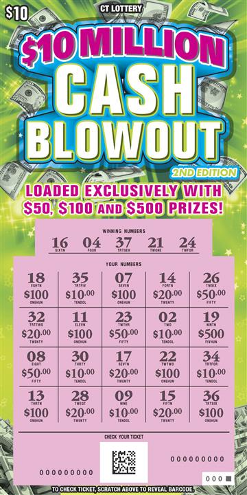 $10 Million Cash Blowout 2nd Edition rollover image