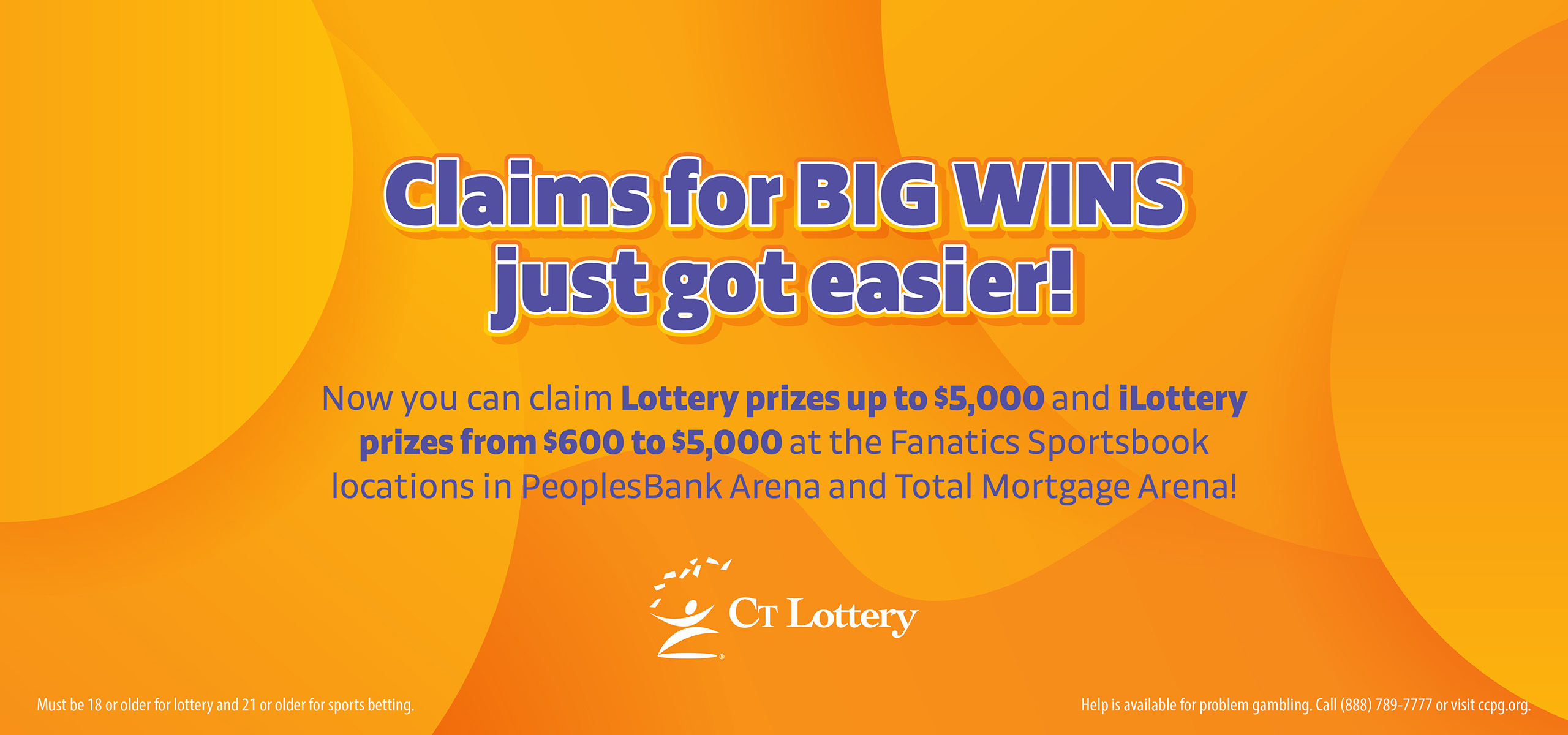 New High-Tier & iLottery Claim Centers