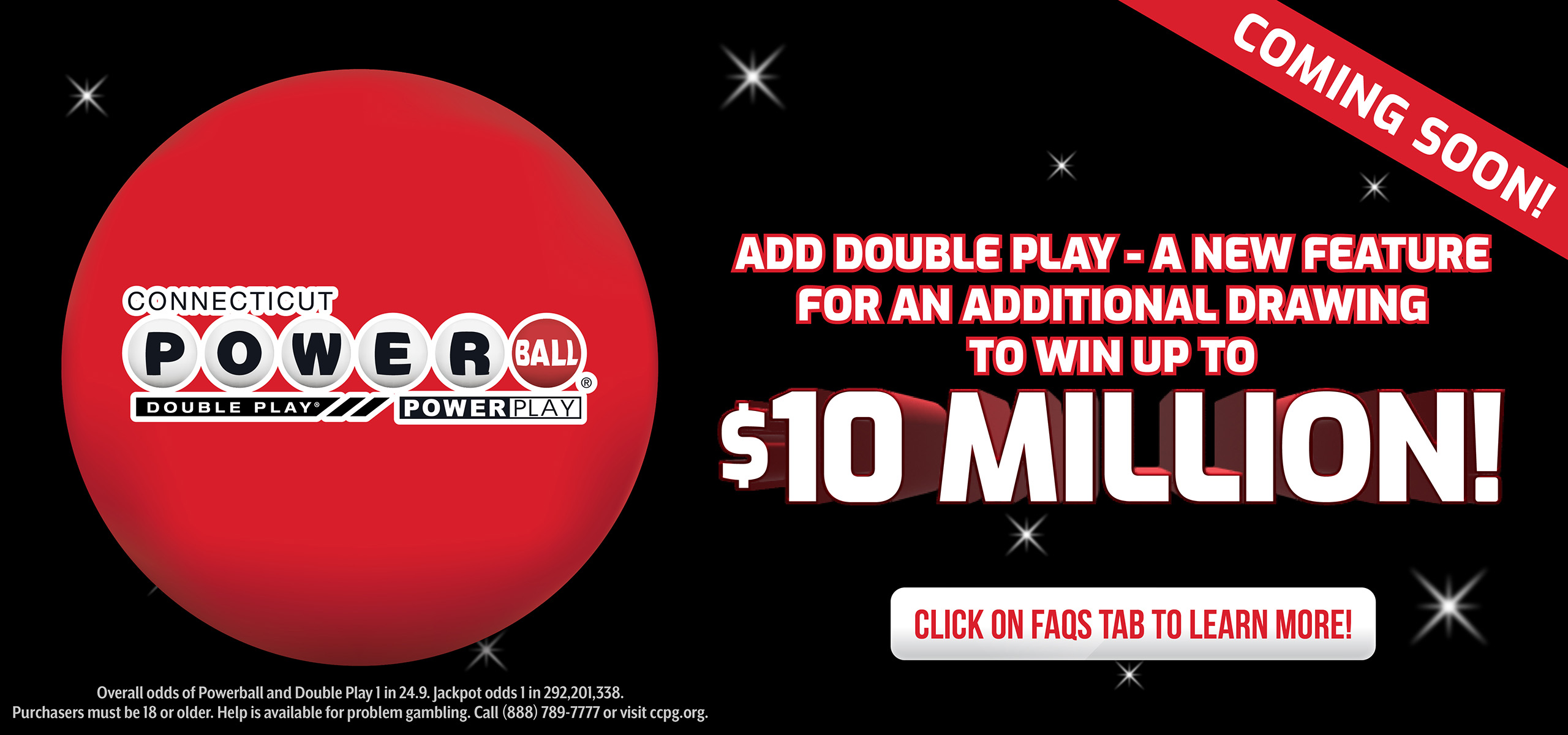 Powerball with Double Play - Coming Soon!