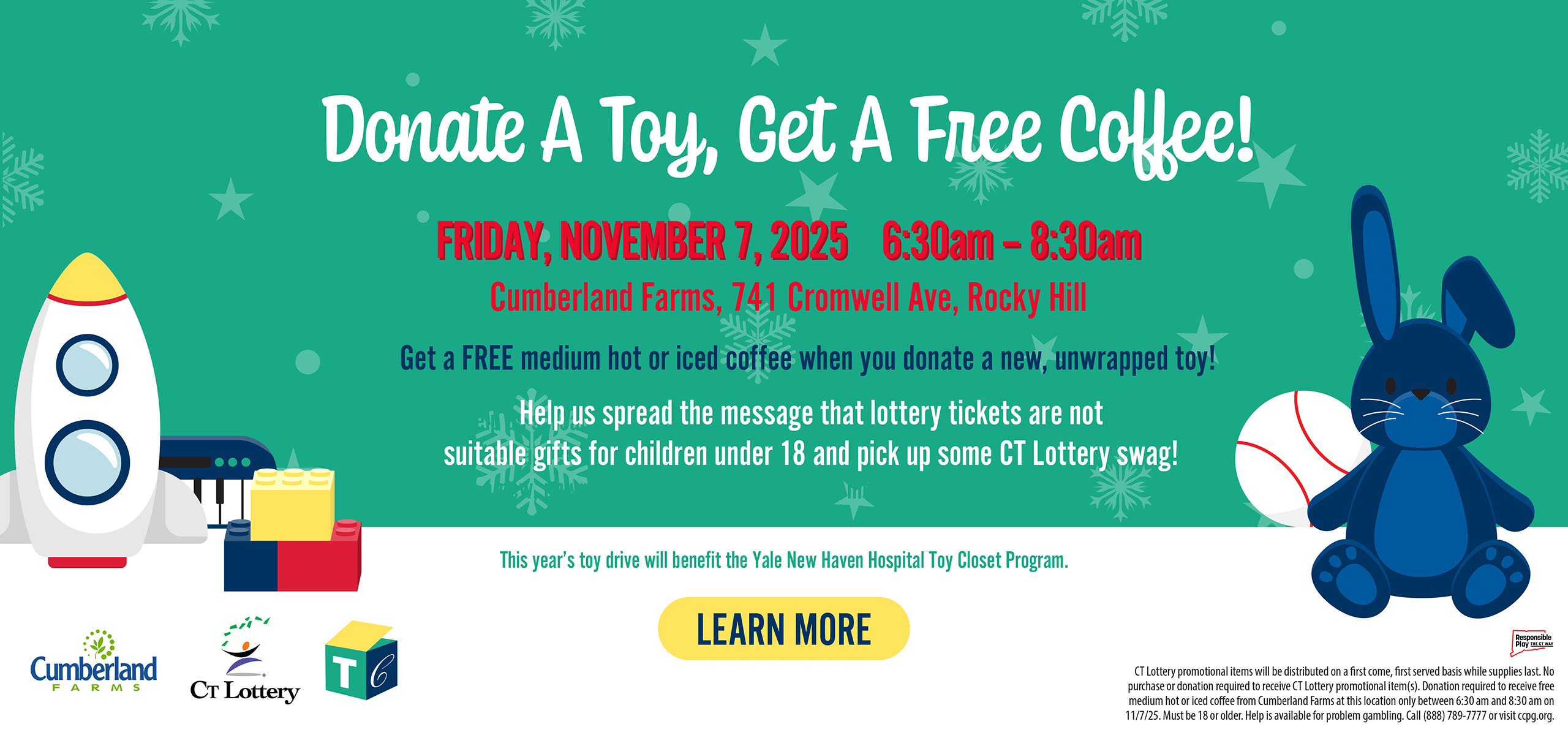 Cumberland Farms Toy Drive Event