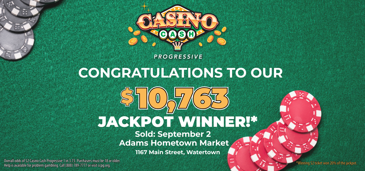 Casino Cash Jackpot Win